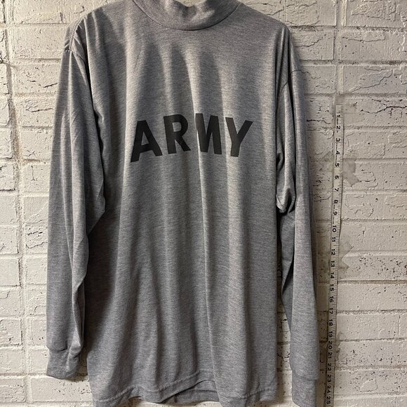 Army Other - Vintage U.S. Army PT Long Sleeve Shirt - Military Training Tee, Size Large
